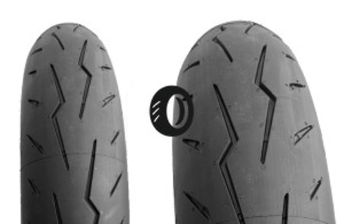 Foto pneumatico: PIRELLI, DIABLO ROSSO IV 110/70 R17 54H Quattro-stagioni